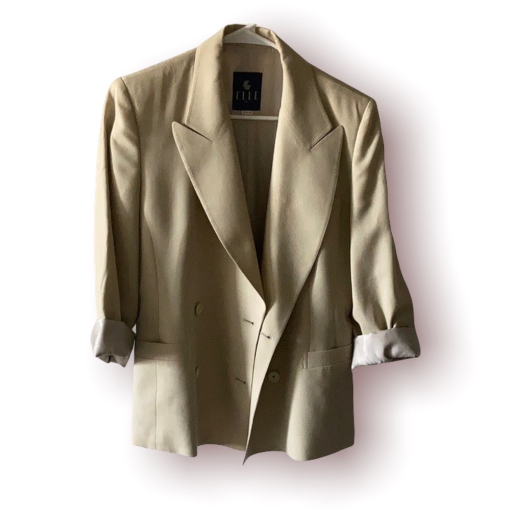 Vintage beige blazer